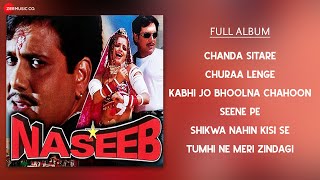 Naseeb  Full Album  Govinda Mamta Kulkarni Rahul Roy amp Kader Khan  Nadeem Shravan [upl. by Aztinay]