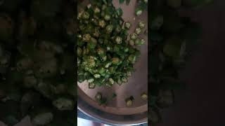 Bhindi ki bhujiya kaise banaye bhindi bhindirecipe bhindisabji video videos [upl. by Fara]