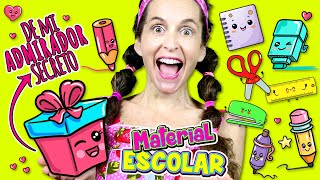 REGALOS PARA LA VUELTA AL COLE 📐✏️📕 MATERIAL ESCOLAR KAWAII y DIVERTIDO PARA TU PRIMER DÍA DE CLASES [upl. by Carole]