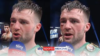 quotHe never won the fight There is no need for a rematchquot  Josh Taylor on his win over Catterall [upl. by Soloma]