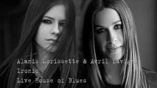 Alanis Morissette Feat Avril Lavigne  Ironic Live House of Blues [upl. by Thinia96]