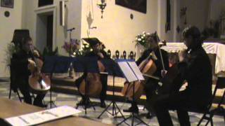 Bach  Arioso cello quartet [upl. by Yebloc]