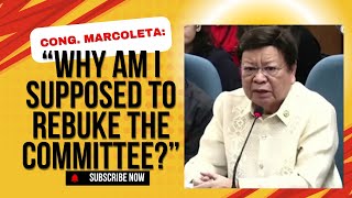 FULL HEARING Congressman Marcoleta Ousted from the House Committee  Philippine Pulse [upl. by Yanel]