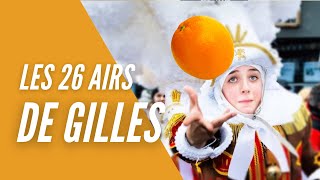 🎺 Les 26 AIRS DE GILLES de Binche EN IMAGES 🥁 [upl. by Bonaparte]