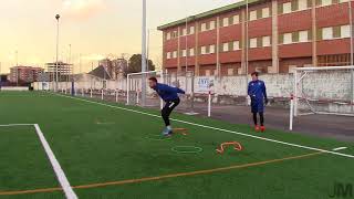 RS GIMNÁSTICA TORRELAVEGA  Entrenamiento de porteros [upl. by Sitruc]