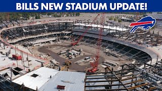 Exclusive Walk Inside New Highmark Stadium Construction  September 2024 Update  Buffalo Bills [upl. by Eidna529]