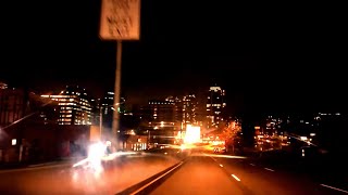 SEATTLE NIGHT DRIVES Holiday Season SeattleBellevue Metro Area [upl. by Aivatal392]