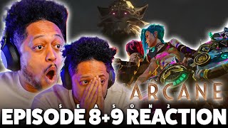 THE NEW GOAT Arcane Season 2 Episode 8 and 9 SUPER LIVE REACTION  DISCUSSION [upl. by Ayadahs]