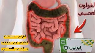 أقراص dicetel لعلاج ألام المعدة والقولون العصبي [upl. by Prudi]