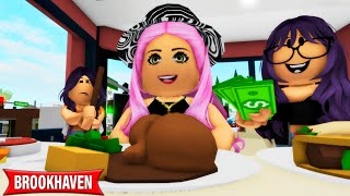 MY FAMILY ADOPTED A SPOILED BILLIONAIRE ROBLOX MOVIE CoxoSparkle [upl. by Wilhide]