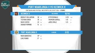 Port Noarlunga II v Keswick II [upl. by Fernandez225]