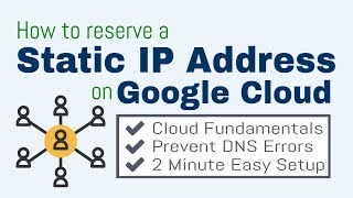 How to Reserve a Static IP Address on Google Cloud [upl. by Sabec]