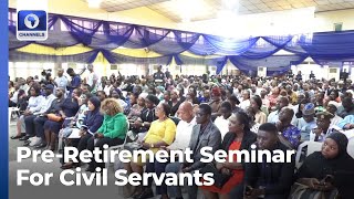 LASG Holds Pre Retirement Seminar For Civil Servants [upl. by Tigram]