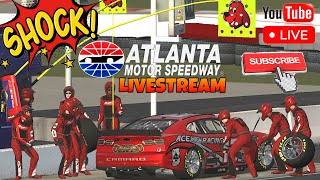 Vertical Iracing Cup Series At Atlanta Motor Speedway motionsimulator [upl. by Nerissa]