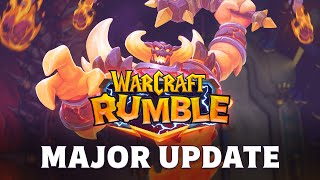 MAJOR CONTENT UPDATE  Warcraft Rumble [upl. by Salim]