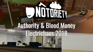 Notoriety OST  Authority amp Blood Money  Electrichaos 2018 [upl. by Annayoj]