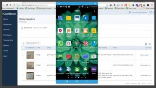 QuickBooks Mobile App quotAdd a Notequot feature to get Receipts into your QuickBooks Online file [upl. by Ahseei]