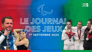 LE JOURNAL DES JEUX PARALYMPIQUES du 1er septembre 2024 [upl. by Hacker]