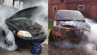 KllING CAR ENGINE  ENGINE BLOW UP COMPILATION  Idiots In Cars EP 23 [upl. by Tam889]