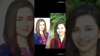 Sana Javed with Danish Taimoor best couple movie Mehrunisa V Lub Uviralvideo trendingpakistani [upl. by Aicirtap]