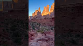 Courthouse Towers in Arches National Park [upl. by Lillith]