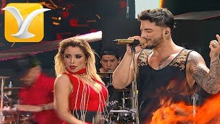 Maluma  La temperatura  Festival de Viña del Mar 2017 HD 1080p [upl. by Ecirtael62]