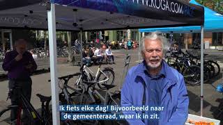 KOGA Pace test tour  Fiets naar je werkdag in Amsterdam [upl. by Nomi]