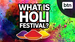 What is Holi Festival  Hindu Festival of Colour  Behind the News [upl. by Abbi283]