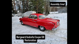 Borgward Isabella Coupe 58 Restoration Ep8 [upl. by Asalocin]