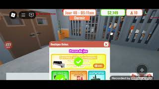 je vous présente ma prison partie 2 my prison roblox [upl. by Terrence]