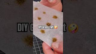 How to do Perfect Grass Tufts for Your Diorama Without Breaking the Bank [upl. by Aneev]