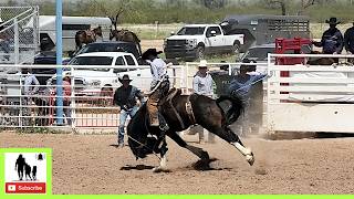 Bronc Riding  Rail 3 Ranch Rodeo [upl. by Mini]