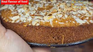 rava cake recipe  suji cake recipe Eggless Rava Cake  रवा केक बनाने की विधि real flavour of food [upl. by Jasmine107]