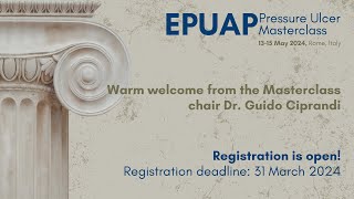 EPUAP Masterclass 2024  Invitation from the Masterclass chair Guido Ciprandi [upl. by Hsirehc351]