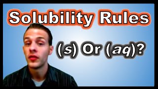 Solubility Rules [upl. by Koziel]