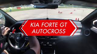 KIA FORTE GT  HouSCCA Autocross Racing  24 Regional 8 [upl. by Hanid]