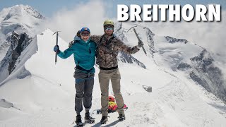 Breithorn Climb  Glacier Paradise in Switzerland [upl. by Larkin]