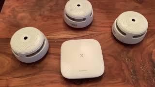 X Sense Smart Smoke Detector with SBS50 Base Station Super cool system [upl. by Constantin]