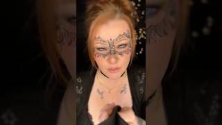 Glam Halloween Makeup makeup halloween makeupartist makeupshorts mua halloweenmakeuplook [upl. by Bari]