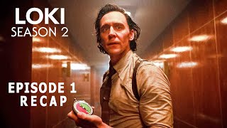 LOKI Season 2 Episode 1 ExplainedRecap [upl. by Oiziruam]