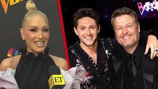 The Voice Gwen Stefani Jokes About Niall Horan Losing Family Adoption Status If He Wins Exclusi… [upl. by Eicats435]