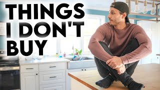 50 THINGS I DO NOT BUY  Minimalism amp Saving Money [upl. by Millard816]