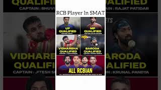 RCB Player In Syed Mustak Ali Trophy  RCbians  rcb ipl2025 bhuneshwar kunal patidaar [upl. by Talbert]