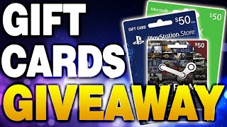 PSN  XBOX  STEAM CARD GIVEAWAY  FREE XBOX GIFT CARD CODES LIVE [upl. by Namyl]