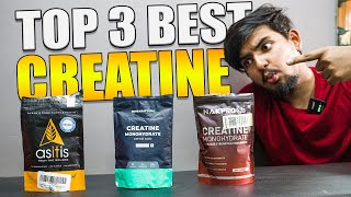 Top 3 Best Creatine Monohydrate Under 300  Best Creatine for Muscle Gain [upl. by Redwine]