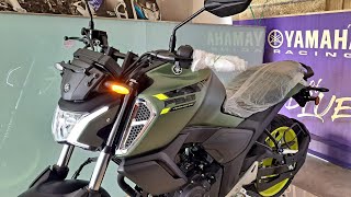 Yamaha ने क्या बाइक बनायीं🥰मजा आ गया ft Yamaha Fzs V4 2024 Model  Fzs V4 Green  Compare Dekho [upl. by Alinna]