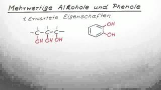 Mehrwertige Alkohole und Phenole  Chemie  Organische Chemie [upl. by Lolande]