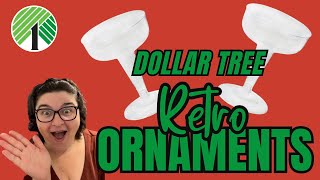 Diy Dollar Tree Retro Ornaments [upl. by Philbin48]