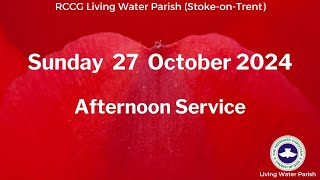 LWP Stoke Afternoon Family Service 27 October 2024 [upl. by Markus]