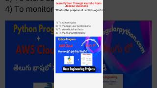 Master Jenkins in Minutes 🚀  Jenkins Basics Explained in Telugu httpsregularpythoncom [upl. by Brosy]